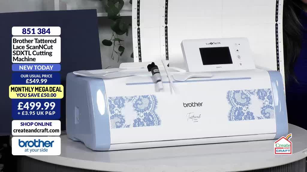 Brother ScanNCut SDXTL Tattered Lace Machine - Highlight Crafts