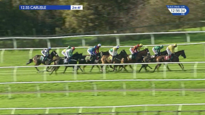 Video preview image for Carlisle 12:55 - Watch Racinguk On The Go Novices' Hurdle (4)
