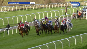 Video preview image for Carlisle 14:30 - Cumberland Handicap Chase (3)