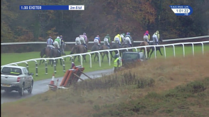 Video preview image for Exeter 13:00 - Tom Malone Flat and Jumps Bloodstock Agent Novices' Hurdle (3)