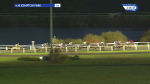 Video preview image for Kempton Park 16:45 - Racing UK Handicap (6)