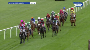 Video preview image for Musselburgh 13:50 - Alastair Montgomery Trust Novices' Hurdle (4)