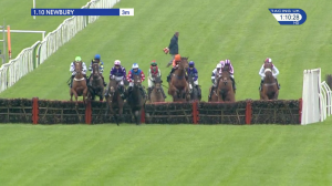 Video preview image for Newbury 13:10 - Pertemps Network Handicap Hurdle (Qualifier) (2)