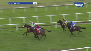 Video preview image for Carlisle 14:35 - Compare Bookmakers @ bookmakers.co.uk Graduation Chase (2)