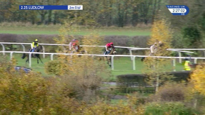 Video preview image for Ludlow 14:25 - Racing UK HD Introductory Hurdle (3)