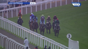 Video preview image for Cheltenham 16:00 - Experience The Theatre At The Festival Mares' Standard Open National Hunt Flat (Listed) (1)