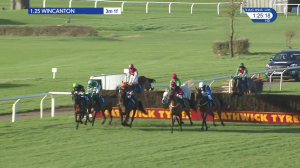 Video preview image for Wincanton 13:25 - Like Racing UK On Facebook Now Handicap Chase (4)