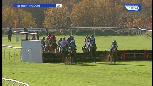 Video preview image for Huntingdon 13:05 - Woodhurst Construction Maiden Hurdle (4)