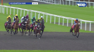 Video preview image for Kempton Park 15:05 - Watch Racing UK On Bt TV Handicap Hurdle (4)