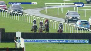 Video preview image for Wetherby 14:00 - Bet At racinguk.com Handicap Chase (3)