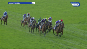 Video preview image for Wetherby 15:05 - British Stallion Studs EBF Mares' Standard Open National Hunt Flat (6) (Div 1)