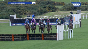 Video preview image for Musselburgh 12:30 - Border Safeguard Handicap Hurdle (5) (Div 1)