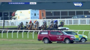 Video preview image for Musselburgh 14:30 - Isn't It Wiser To Bet At racinguk.com Maiden Hurdle (4)
