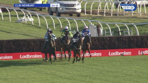 Video preview image for Newbury 12:50 - Ladbrokes Chase (Novices' Limited Handicap) (3)