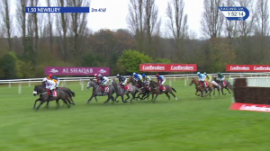 Video preview image for Newbury 13:50 - Ladbrokes Handicap Hurdle (2)