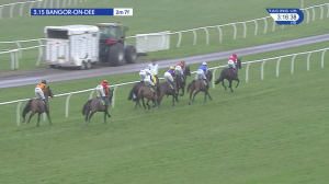 Video preview image for Bangor-On-Dee 15:15 - Bet With Corbettsports Conditional Jockeys' Training Mares' Handicap Hurdle (5)