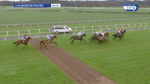 Video preview image for Bangor-On-Dee 15:45 - Get Logo'd Standard Open National Hunt Flat (6)