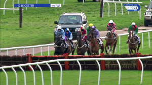 Video preview image for Leicester 13:10 - East Farndon Selling Hurdle (5)
