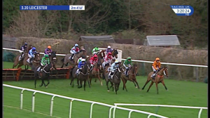 Video preview image for Leicester 15:20 - Stonesby Handicap Hurdle (4)