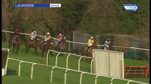 Video preview image for Leicester 13:10 - Barkby Conditional Jockeys' Selling Hurdle (5)