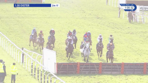 Video preview image for Exeter 13:00 - British Stallion Studs EBF 'National Hunt' Novices' Hurdle (Qualifier) (4)