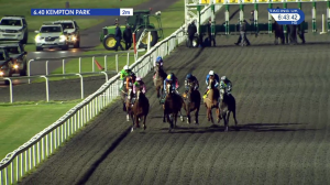 Video preview image for Kempton Park 18:40 - Download The Matchbook App Handicap (4)