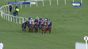Video preview image for Cheltenham 13:20 - Catesby Handicap Hurdle (3)