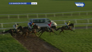 Video preview image for Bangor-On-Dee 14:55 - Hatfields Shrewsbury Land Rover and Jaguar Conditional Jockeys' Handicap Hurdle (5)