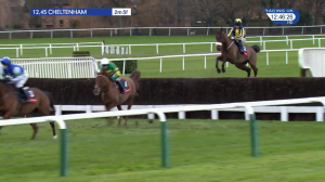 Video preview image for Cheltenham 12:45 - Ryman Novices' Chase (2)