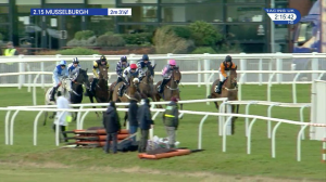 Video preview image for Musselburgh 14:15 - Biggest Jumps Season On Racing UK Handicap Hurdle (3)