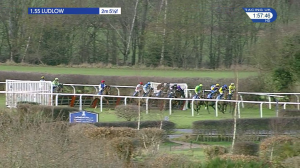 Video preview image for Ludlow 13:55 - G C Rickards Ltd EBF Mares' 'National Hunt' Novices' Hurdle (4)