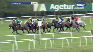 Video preview image for Newbury 15:15 - Qolcom EBF Stallions 'National Hunt' Novices' Hurdle (Qualifier) (4)