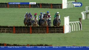 Video preview image for Wetherby 13:05 - Bet £10 Get £20 At 188Bet Novices' Handicap Hurdle (4)