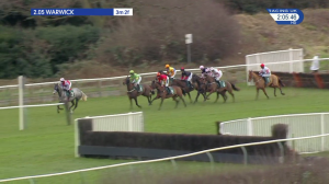 Video preview image for Warwick 14:05 - Lps Conditional Jockeys' Handicap Hurdle (Qualifier) (4)