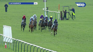 Video preview image for Warwick 15:40 - Local Parking Security Standard Open National Hunt Flat (6)