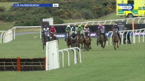 Video preview image for Musselburgh 13:05 - Toteexacta Hair Of The Dog Handicap Hurdle (3)