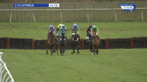 Video preview image for Catterick Bridge 14:10 - Racing UK Profits Returned To Racing Mares' Novices' Hurdle (4)