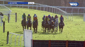 Video preview image for Exeter 13:50 - Billy Williams Memorial 'National Hunt' Maiden Hurdle (4)