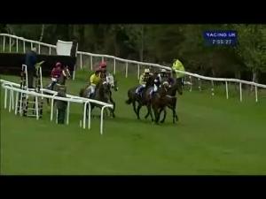 Video preview image for Exeter 19:55 - Exeter Races Now Available On Racing UK Intermediate Hunters' Chase (Series Final)