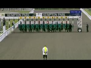 Video preview image for Kempton Park 19:20 - Kempton For Weddings Median Auction Maiden Stakes