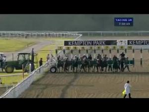 Video preview image for Kempton Park 19:30 - Racing Plus Out On Saturday For Just 1 Handicap