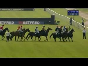 Video preview image for Wetherby 16:30 - H. A. Fox Jaguar Leeds New Xf Sportbrake Handicap Chase