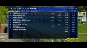 Video preview image for Haydock Park 16:05 - Betfred 'The Bonus King' Handicap (Div 2)
