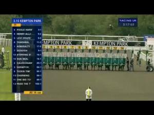 Video preview image for Kempton Park 15:15 - Betfair Supporting Grassroots Racing Maiden Stakes (Div 2)