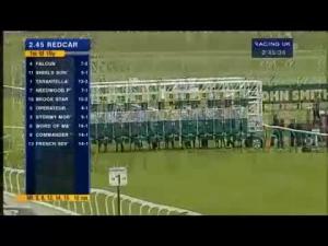 Video preview image for Redcar 14:45 - Kate Fearnley & Chic Hats Fashion Show Handicap