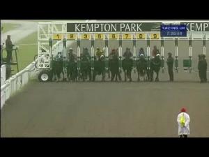 Video preview image for Kempton Park 19:20 - Betfair Supporting Grassroots Racing Handicap