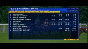 Video preview image for Sandown Park 20:20 - Slug and Lettuce Book Now For Xmas Handicap