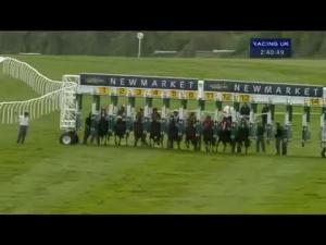 Video preview image for Newmarket 14:40 - Hiscox Chairman's Handicap (Betfair 10 Furlong Flat Series Qualifier)