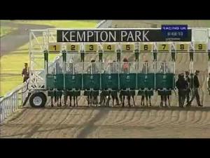 Video preview image for Kempton Park 18:45 - Ladies Day With Toby Anstis 08.09.12 Classified Claiming Stakes
