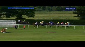 Video preview image for Market Rasen 19:40 - Geoffrey and Mollie Booth Memorial Novices' Handicap Hurdle